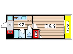 ヴァンベ－ル桜山の物件間取画像